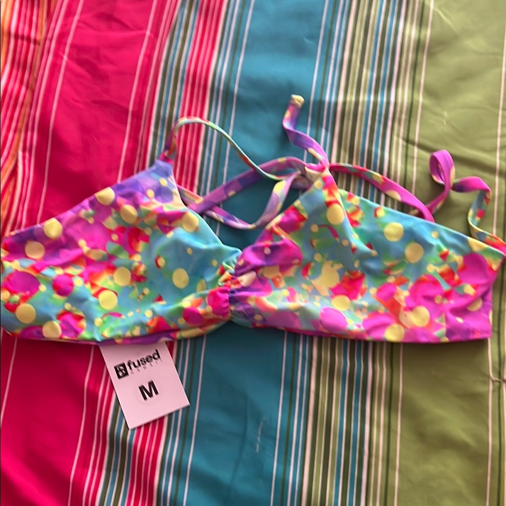 Colorful Bikini Top